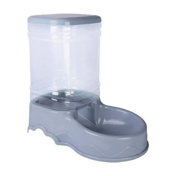 GEKUPEM Pet Automatic Feeder Cat Drinking Bowl Cat Bowl Large Bowl 3.8L Dog V5F9