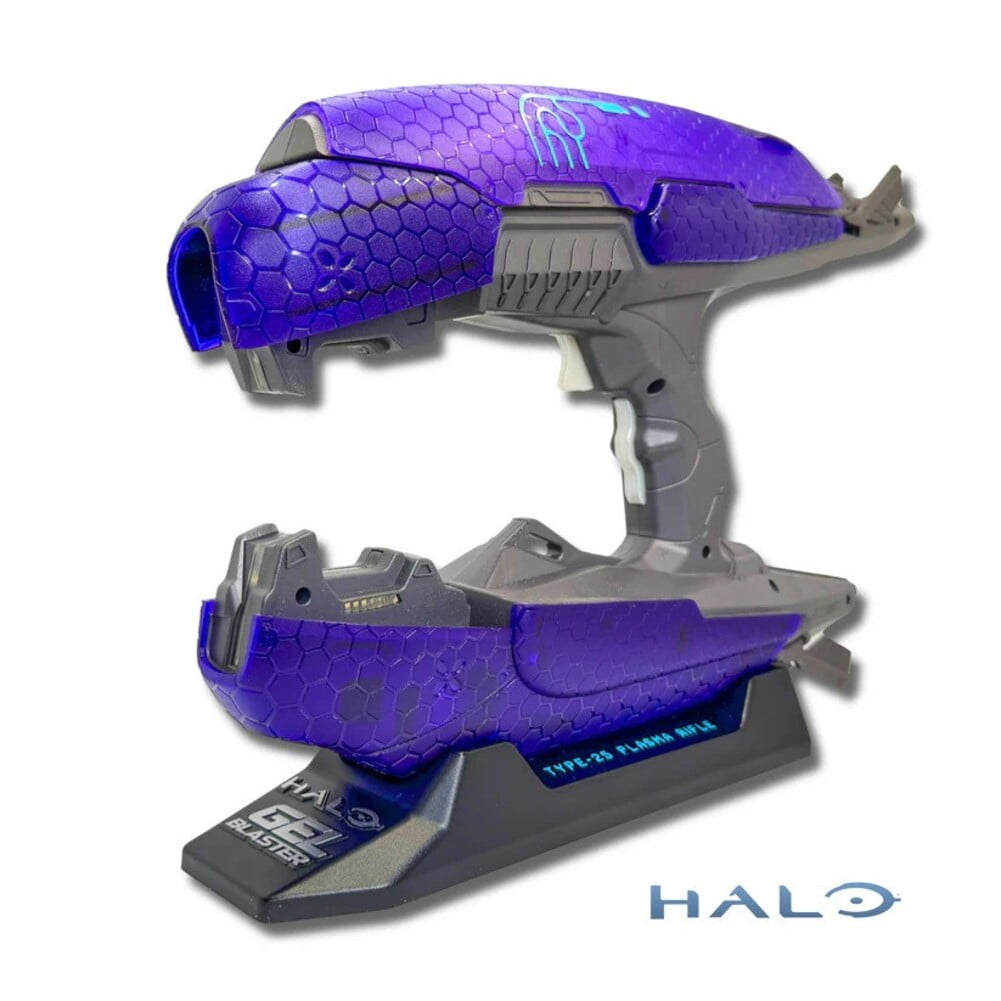Gel Blaster HALO Plasma Blaster - Life-Sized Replica HALO Type-25 Directed Energy, Motorized, Automatic Tracer Fire and USB-C Rechargeable Battery
