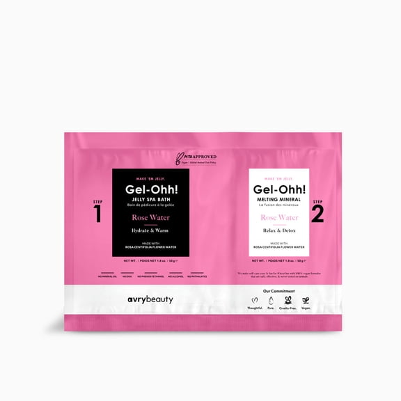 AvryBeauty Gel-Ohh! Jelly Spa Bath - Rose Water