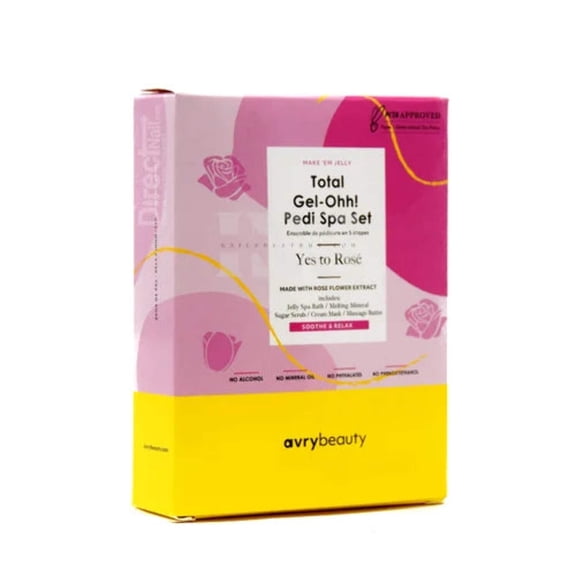 GEL-OHH! PEDI SPA SET 5 Step - Yes to Rose Single