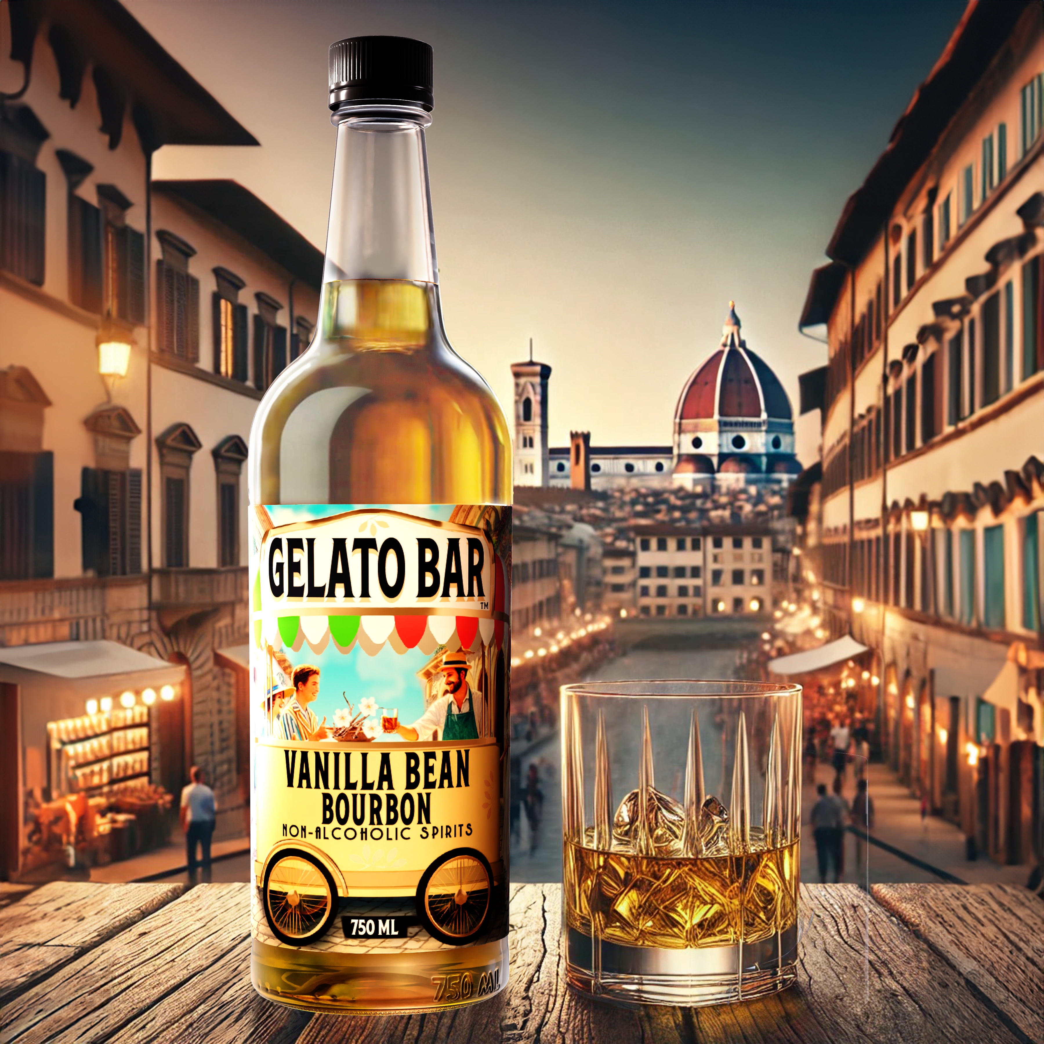 GELATO BAR Non-Alcoholic Bourbon Vanilla Bean | World’s Leading Developer of NA Spirits