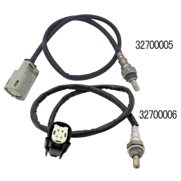 GELGP 2pcs 32700005 & 32700006 Front & Rear Oxygen Sensor for Harley-Davidson Dyna Softail V-Rod