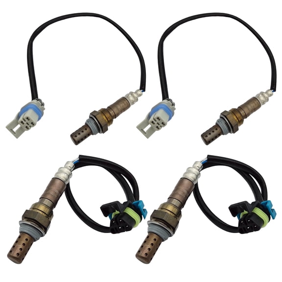 GELGP 4pcs 234-4669 234-4407 Oxygen Sensor for Chevrolet Silverado Suburban Cadillac Escalade Gmc Sierra Yukon Hummer