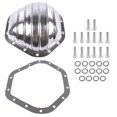 thumbnail image 1 of GELUOXI 10.5'' Polished Rear Differential Cover for Chevy/GMC 3/4 & 1 ton 1973-2000 14 Bolt, 1 of 10