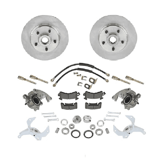 GELUOXI 11'' Disc Brake Conversion Kit for Ford Farilane Victoria 1955-1956 Customline Mainline 1954-1956