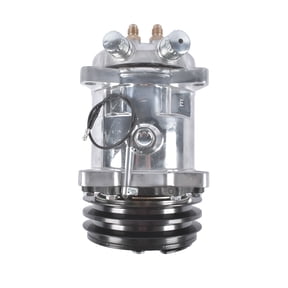 GELUOXI 12V A/C Compressor with Clutch HC5001C for Sanden 508 Style 2-Groove V Belt
