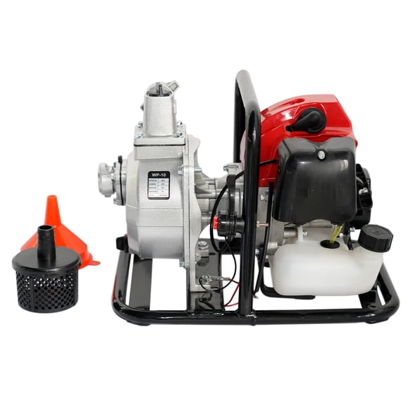 GELUOXI 2-Stroke Single Cylinder Gasoline Water Pump for 1.45KW 2HP Engine Model 1E40F-5