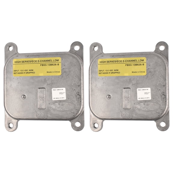 GELUOXI 2PCS Headlight Control Module for 2016-19 Ford Explorer FB5Z13C788B HB5313B626B HB5313B626BA
