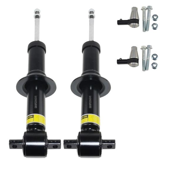 GELUOXI 2Pcs Front Suspension Strut for Cadillac Escalade GMX Yukon Pickup Sport Utility 2007-2014