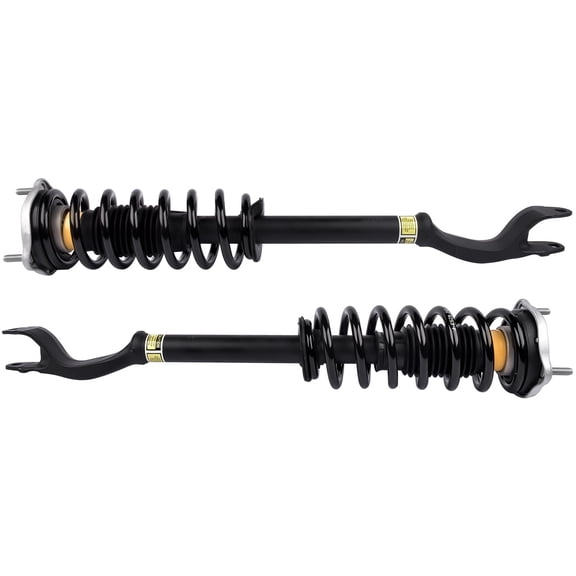 GELUOXI 2Pcs Front Spring Shock Struts for Mercedes-Benz W253 GLC300 GLC43 AMG 2016-2020 2533202700 2533202800