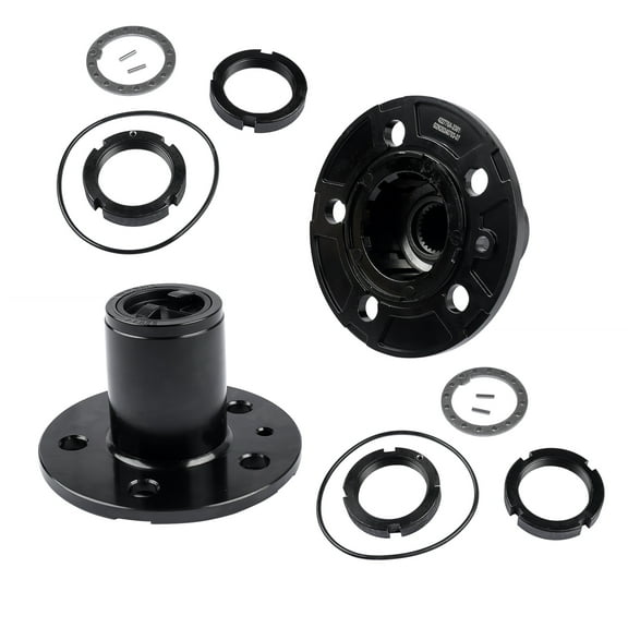 GELUOXI 2Pcs Locking Hubs 27 Spline Axles for Ford Ranger Explorer Mazda pickup Navajo 29071 32720