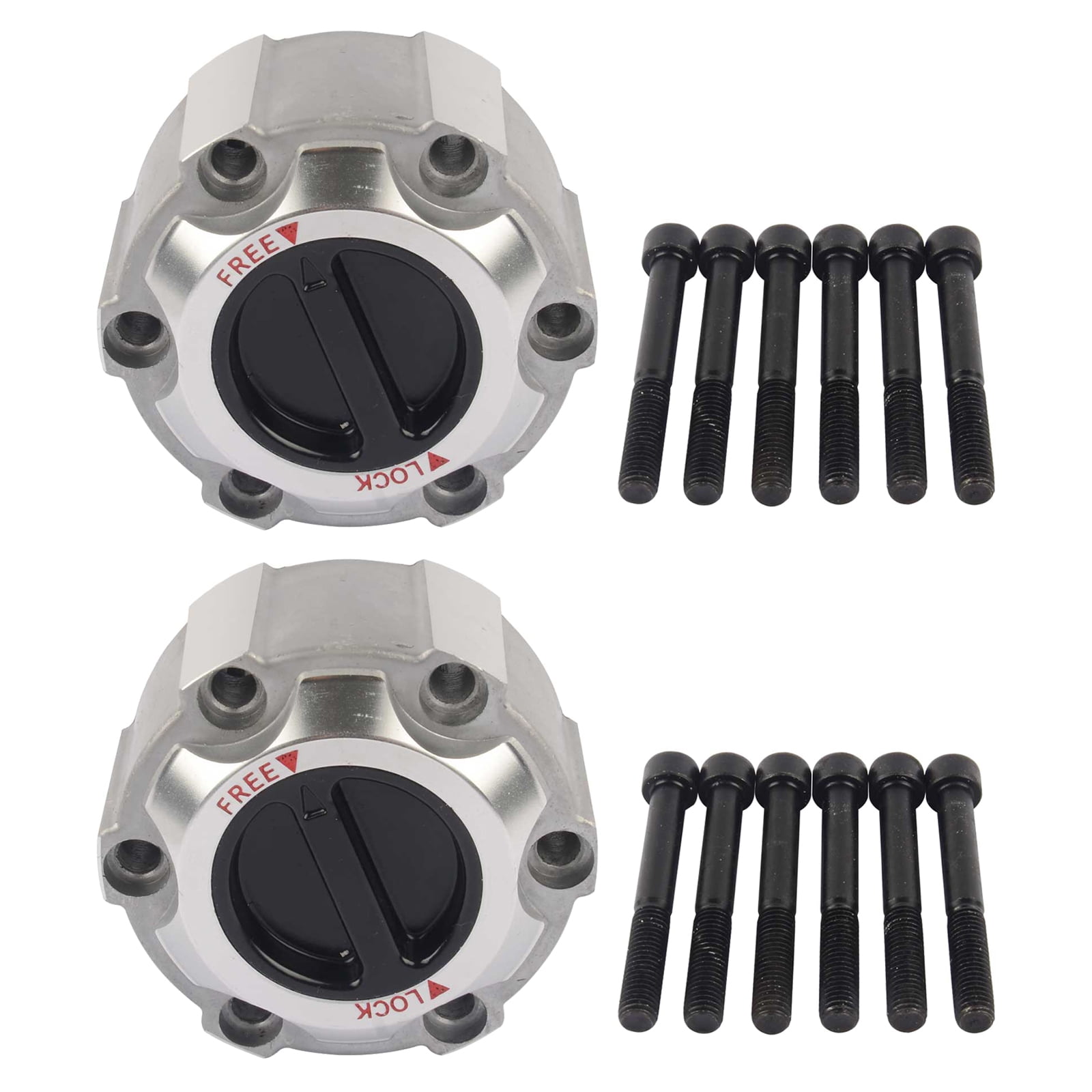 GELUOXI 2Pcs Manual Locking Hub28 Spline for Nissan D21 Frontier