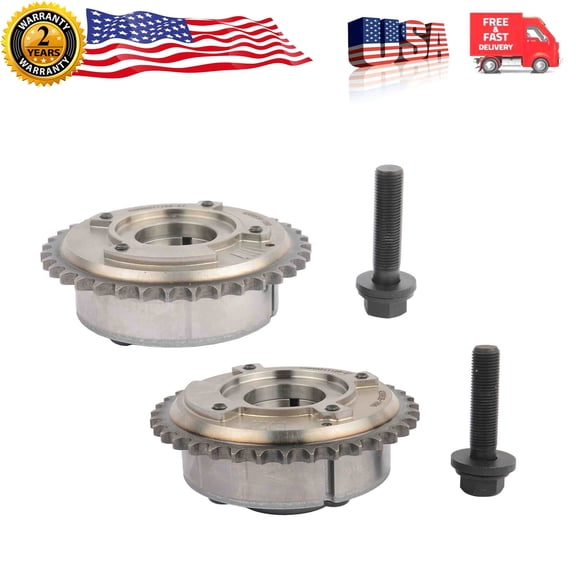 GELUOXI 2x Cam Phaser Sprocket for 09-12 Toyota RAV4 Avalon Sienna Highlander 2.5L 2.7L
