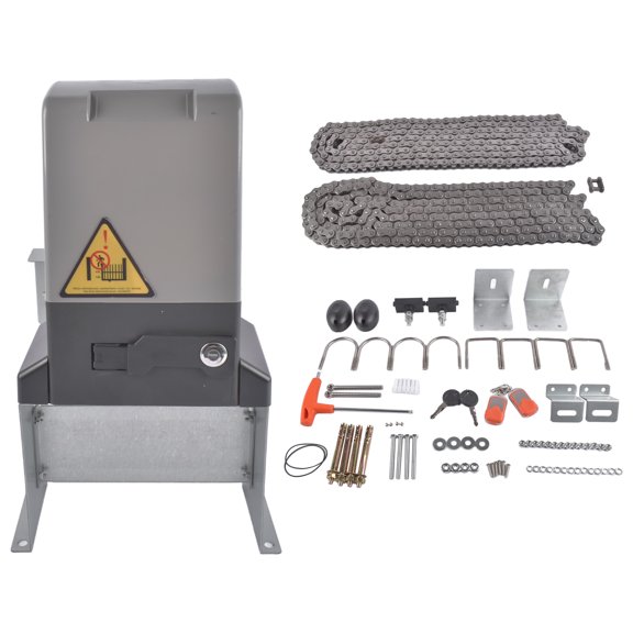 GELUOXI 3300lbs Automatic Sliding Gate Opener Electric Door Operator w/ Infrared Sensors