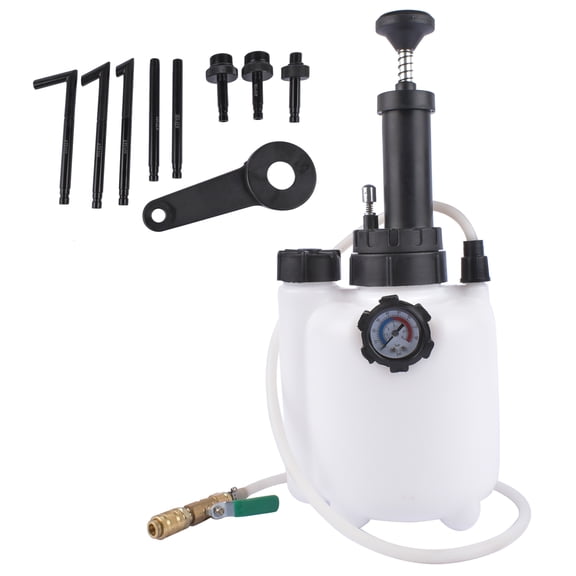 GELUOXI 3L Manual Transmission Fluid Pump Oil Filling Filler System Fluid Transfer Tool with Adapter