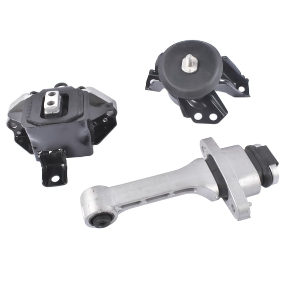 GELUOXI 3Pcs Motor & Trans Mounts Set for Hyundai Tucson 1.6L 2016-2018 4WD Auto Trans 10025 10058 10202