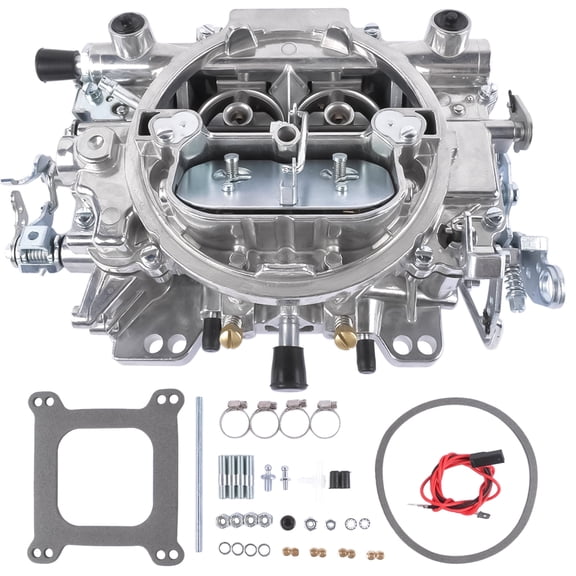 GELUOXI 4 Barrel Square Bore 1407 Carburetor for Edelbrock Performer Series 750 CFM, Manual Choke
