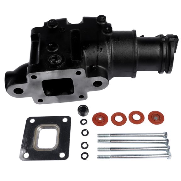 GELUOXI 4309 Exhaust Riser Dry-Joint for MerCruiser Marine 7 Degree 2002-2004 864309T02