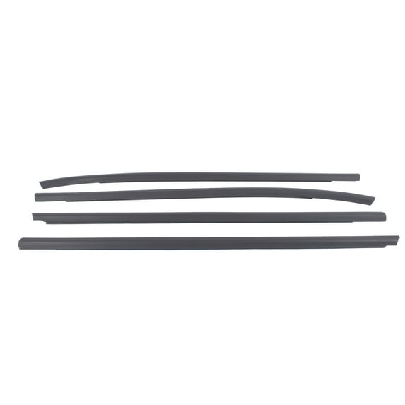 GELUOXI 4Pcs Front and Rear Door Window Belt Weatherstrip for Hyundai Tucson Sport Utility 2009-2017