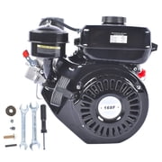 GELUOXI 6HP 196CC 4 Stroke Diesel Engine,168F 2200W Heavy Duty Single Cylinder Diesel Motor Engine For Small Agricultural Machinery Black