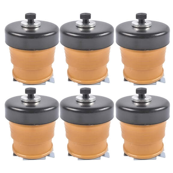 GELUOXI 6PCS Body Cab Mount Bushing Kit Rear for Ford F250 F350 Super Duty F450 F550 2008-2016 924-066