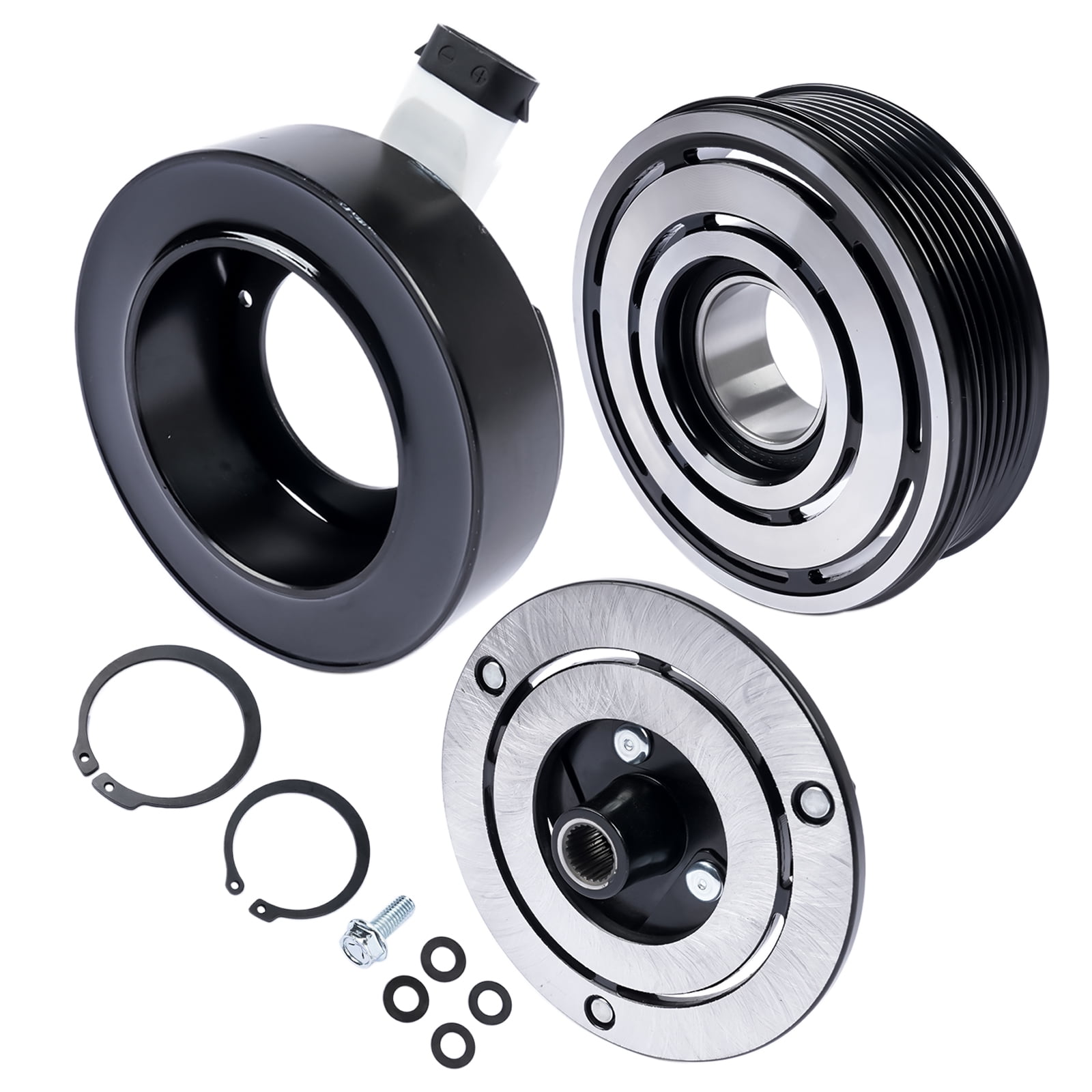 GELUOXI A/C Compressor Clutch Kit for Chevrolet Impala Malibu Monte ...