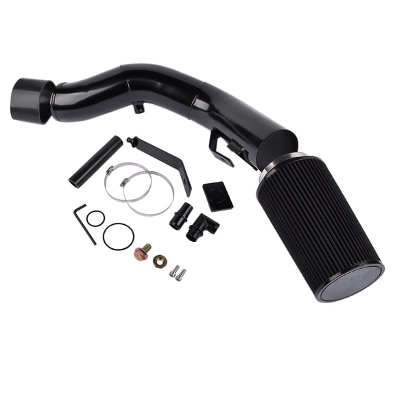 GELUOXI Cold Air Intake Kit Black for Ford F-250 F-350 F-450 F-550 Powerstroke Diesel 6.0L 2003-2007