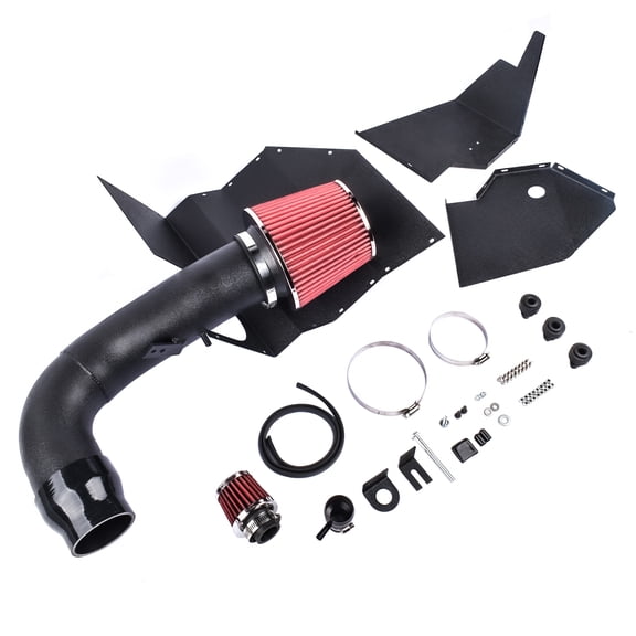 GELUOXI Cold Air Intake System for 2015- VW MK7/7.5 GTI Golf R Audi S3 A3 TTS TT 3.5'' KD4183BK