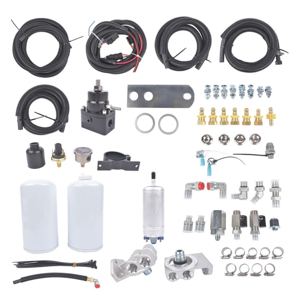 GELUOXI Complete Electric Fuel Pump Conversion Kit for 1994-1997 OBS Ford F250 F350 7.3L