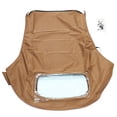 thumbnail image 1 of GELUOXI Convertible Soft Top w/ Heated Glass Window Tan for VW Beetle 2003-2010 2.5L l5, 1 of 4