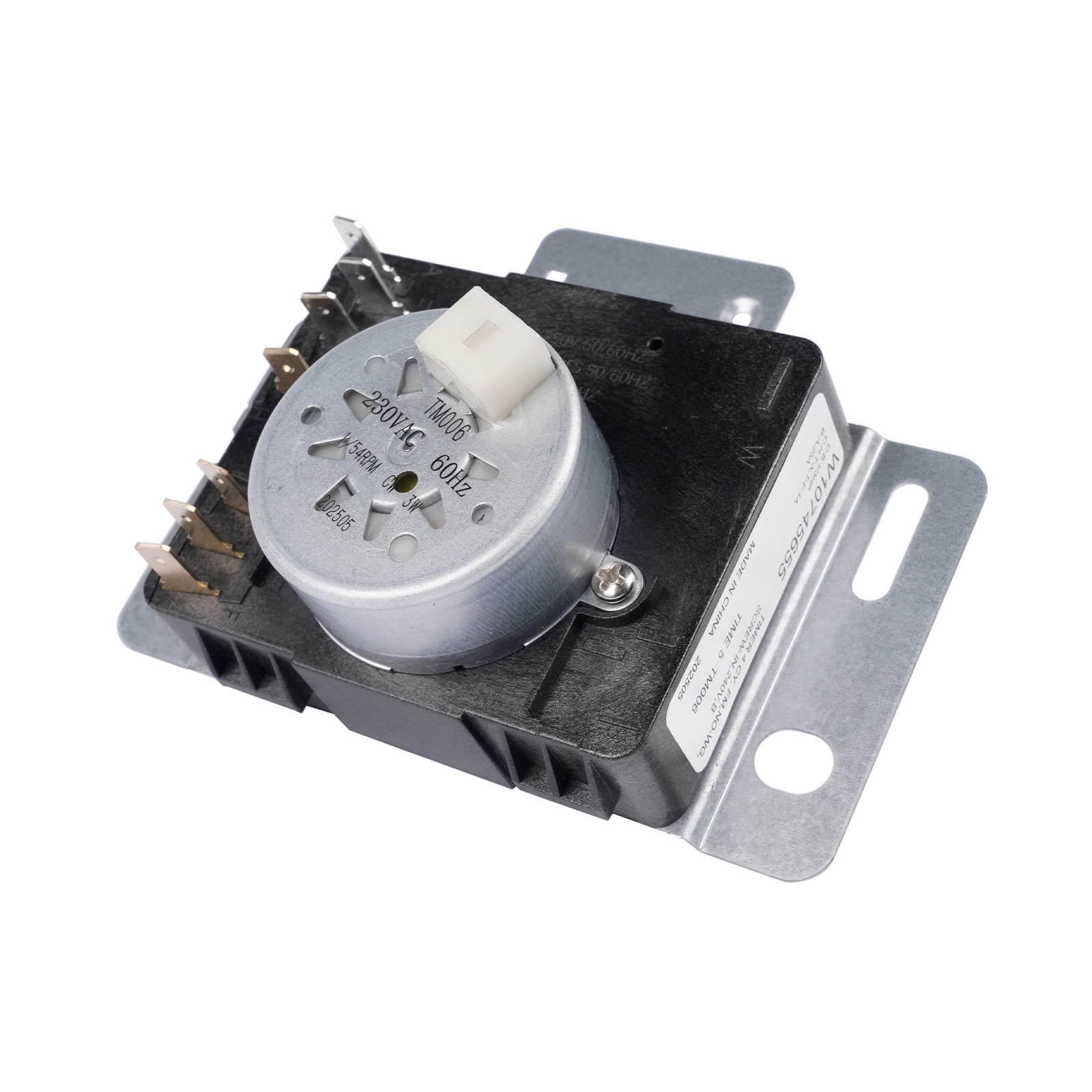 GELUOXI Dryer Timer Control AP6003908 W10745655 for Whirlpool Amana Maytag Roper Inglis Crosley 1PC