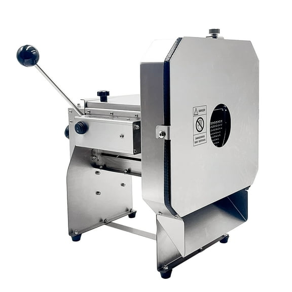 GELUOXI Electric Food Slicer 0-0.4'' Commercial Potato Onion Vegetable Fruit Slicing Machine 110V