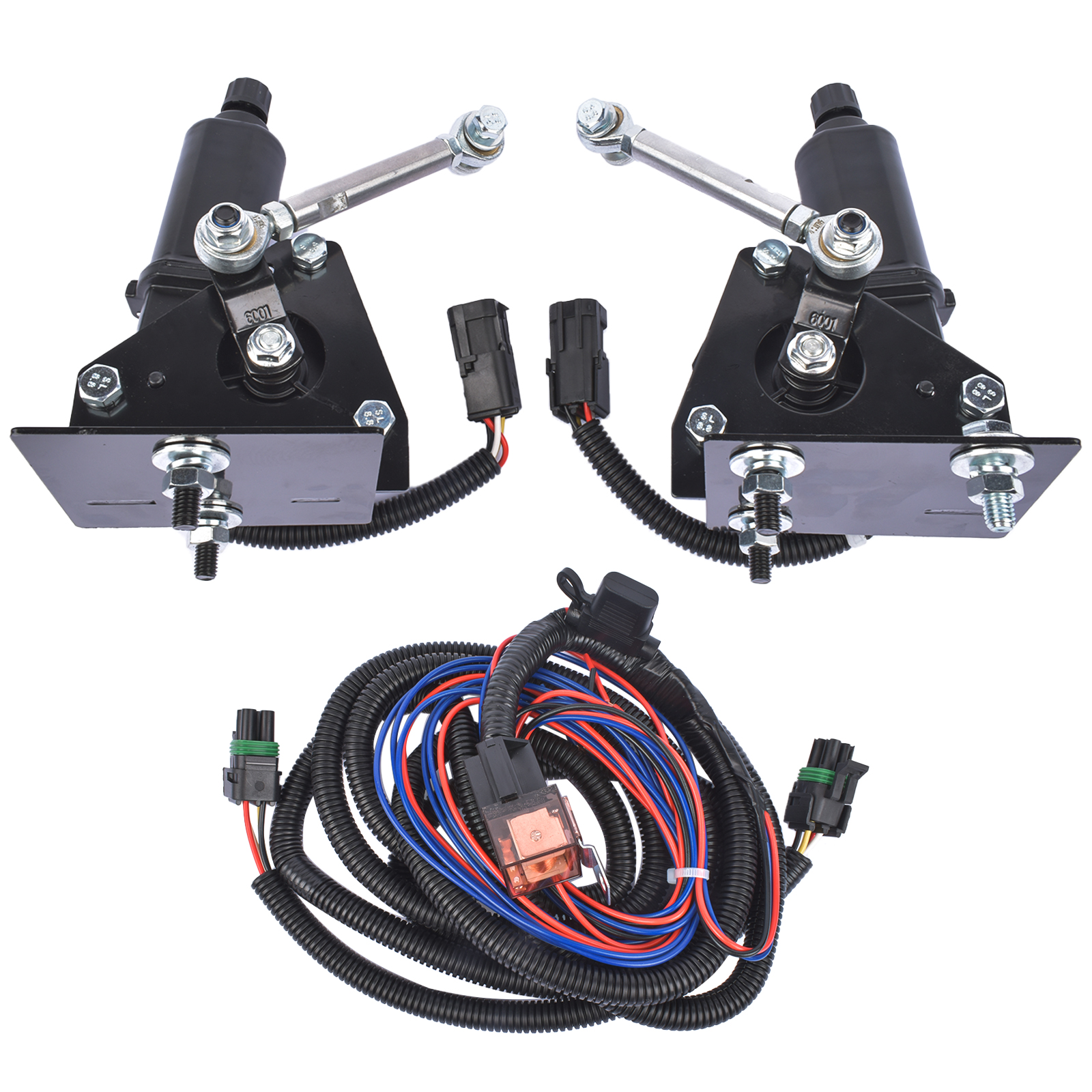 GELUOXI Electric Headlight Motor Conversion Kit for 19671968 Mercury