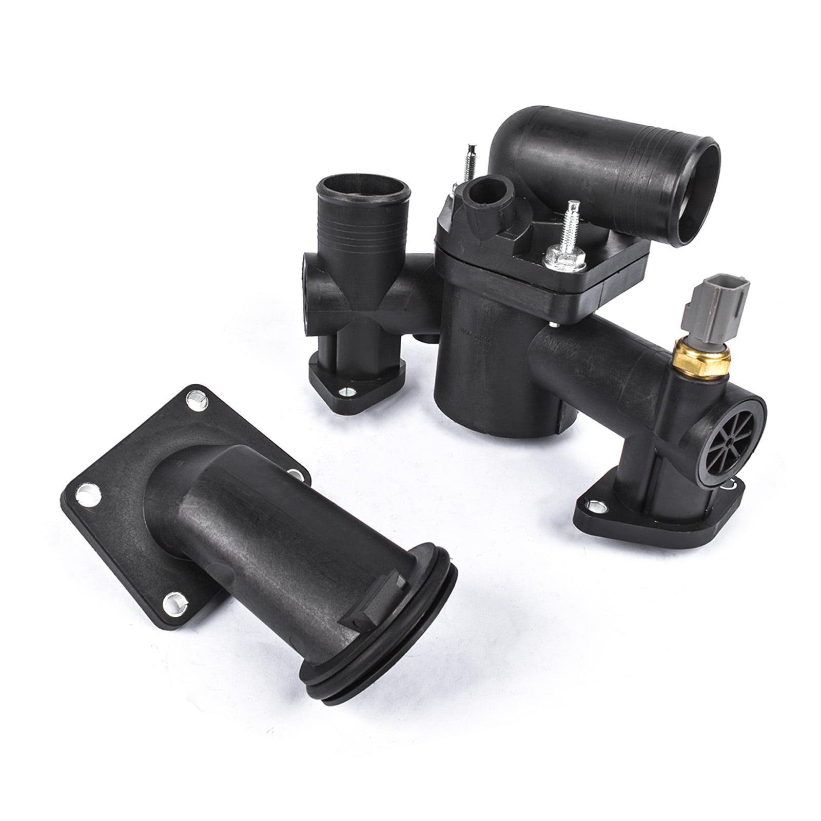 GELUOXI Engine Coolant Thermostat Housing for Jaguar SType, VandenPlas