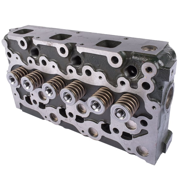 GELUOXI Engine Cylinder Head for Kubota D1703 D1703E D1703B D1703EB Engine Bobcat 238 Excavator 1Pc