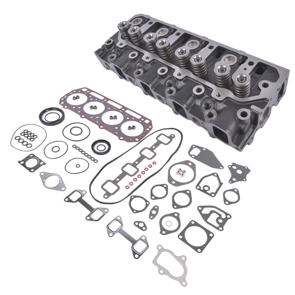 GELUOXI Engine Cylinder Head w/ Gasket for Cummins Engine A2000 A2300 Daewoo Forklift D20S D25S D30S