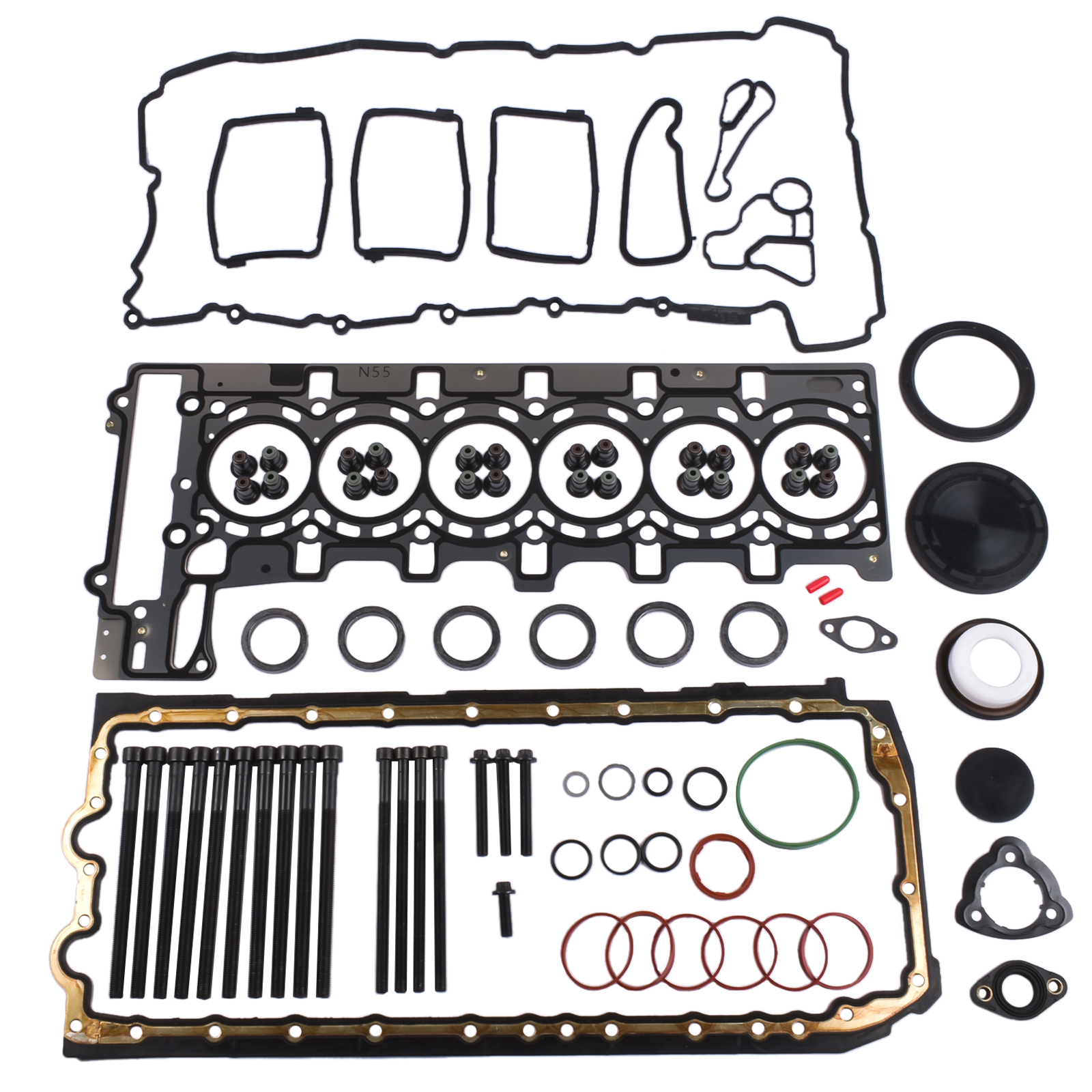 GELUOXI Engine Full Cylinder Head Gasket Set for BMW 135i 335i 435i ...