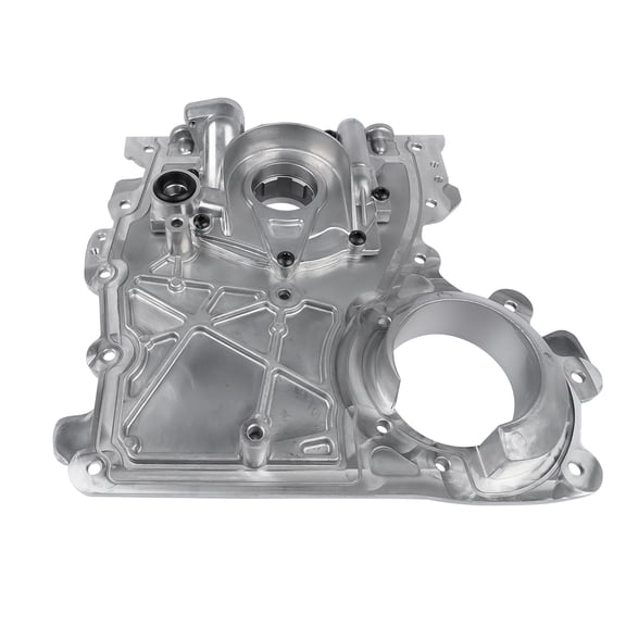 GELUOXI Engine Timing Cover with Oil Pump for GMC Canyon Envoy Pickup Sport Utility 2002-2012 1Pc