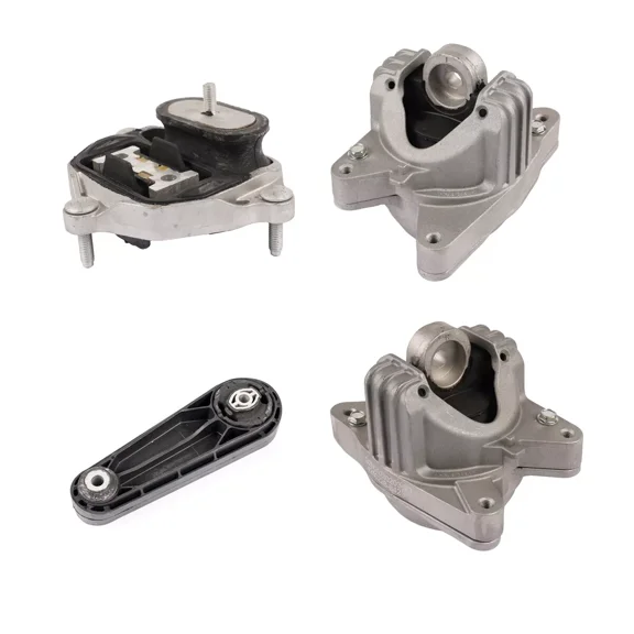 GELUOXI Engine & Trans Mount Set 4Pcs for Porsche Macan 2015-2018 3.0L 3.6L Base Sport