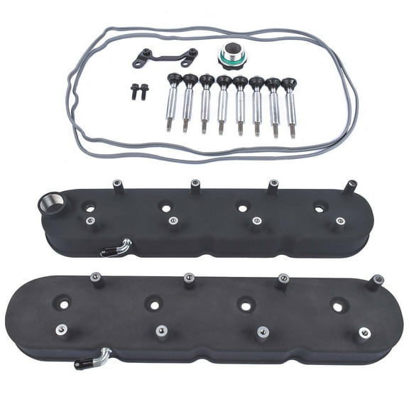 GELUOXI Engine Valve Cover Kit Compatible with Engine LS1 LS2 LS3 LS6 LS7