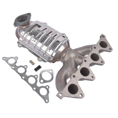 GELUOXI Exhaust Manifold Catalytic Converter for Hyundai Accent Kia Rio Rio5 Hatchback 2006-2011 1Pc