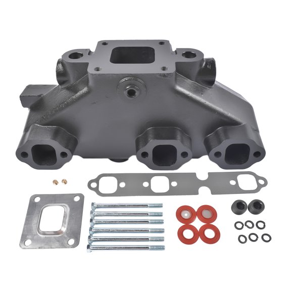 GELUOXI Exhaust Manifold Dry Joint Riser for Mercruiser GM 4.3 V6 2002-UP 864612T01