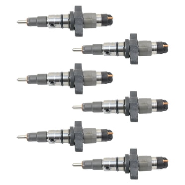 Bosch 0445120238 Fuel Injectors – 6-Piece Set For 2004-2009 Dodge Ram 2500/3500 5.9L Cummins