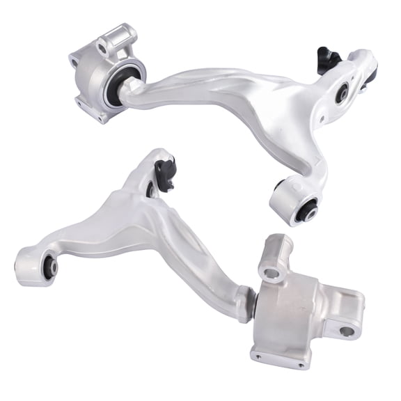 GELUOXI Front Left Right Lower Control Arm for INFINITI Q50 Q60 Coupe Sedan 2014-2020 Silver 2Pcs