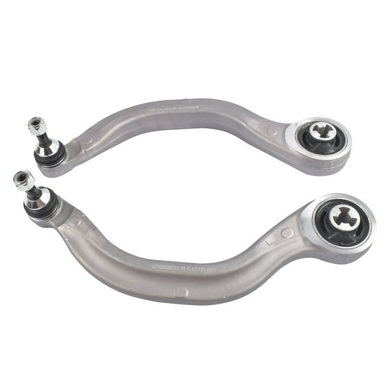 GELUOXI Front Lower Control Arm for Tesla Model 3 Sedan Model Y Sport Utility 2017-2023 Silver 2Pcs