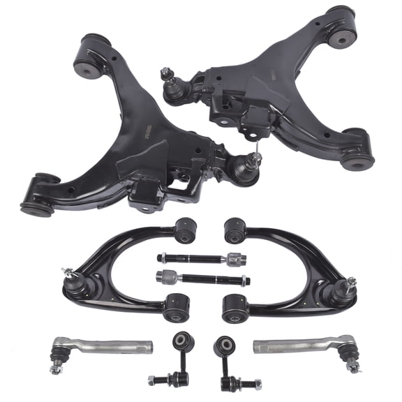 GELUOXI Front Upper Lower Control Arm Suspension Kit fits Toyota Sequoia Tundra Pickup
