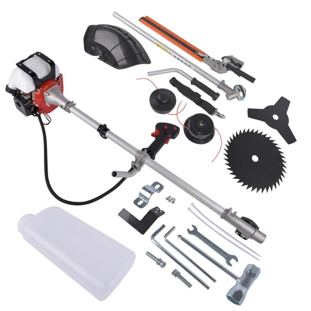 GELUOXI Gas-Weed-Wacker, 26CC Weed Eater Gas Powered, 2-Cycle Gas String Trimmers for Weeds and Grass