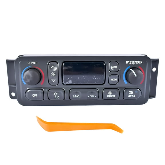 GELUOXI HVAC Control Module Panel for Chevrolet Corvette Convertible Coupe Hatchback 1997-2004 1Pc