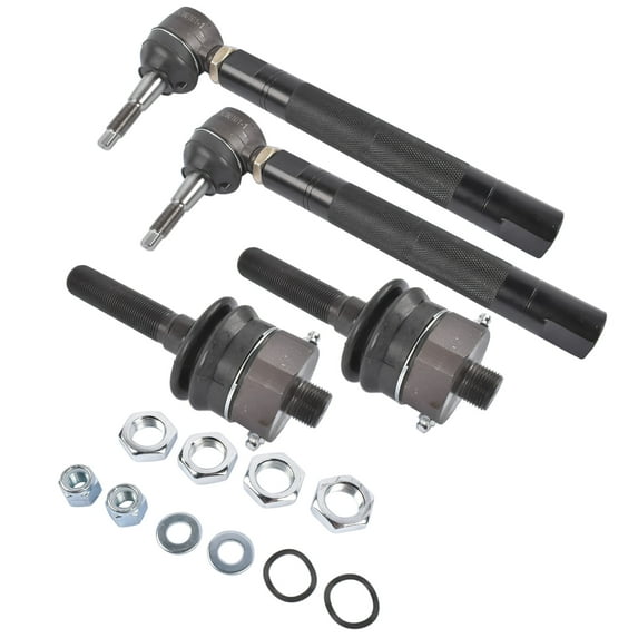 GELUOXI Heavy Duty Tie Rod Ends Kits for Chevy Silverado GMC Sierra 2500 3500 HD 6.6L V8 2011-2024