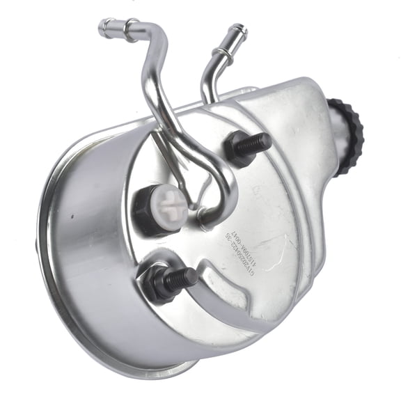 GELUOXI High Flow P-Series Power Steering Pump Fits for GMC 6.6 Duramax 2001-2010 Silver 1Pc
